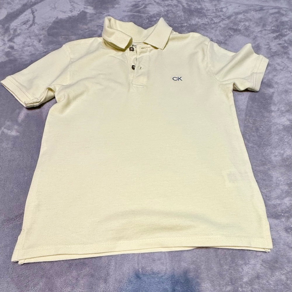 CK Yellow Polo Shirt